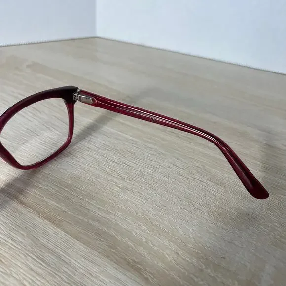 Jimmy Choo JC 98 8ZW Eyeglasses Red Snakeskin Frames 53-15-140 - Picture 8 of 13